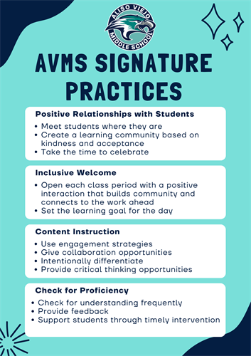 AVMS Signature Practices